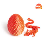 3D Printed Egg with Dragon