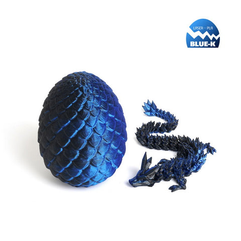 3D Printed Egg with Dragon