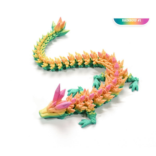 3D Printed Dragon Joint Movable