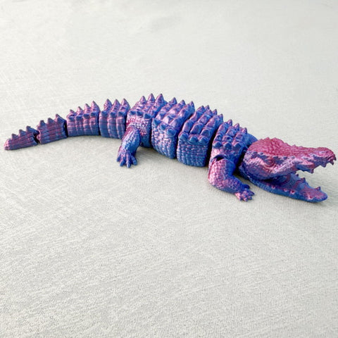 3D Printed Crocodile