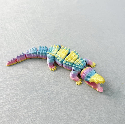 3D Printed Crocodile