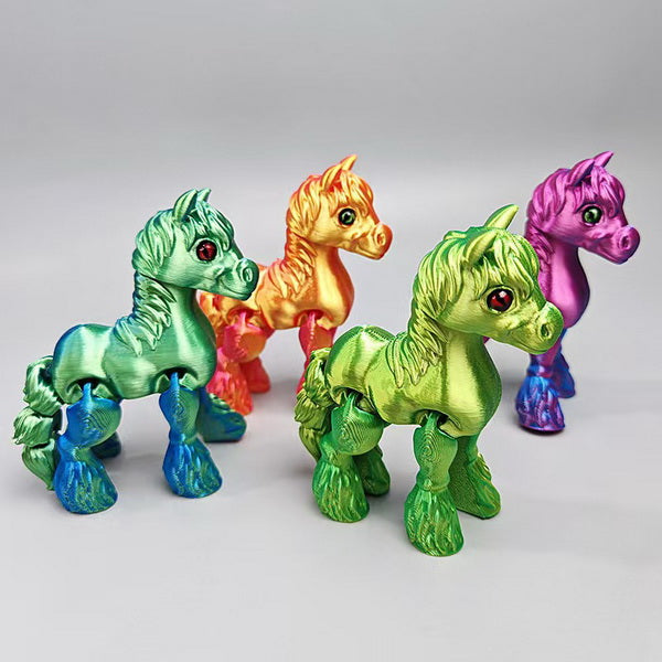 3D Printed Horse Figurines