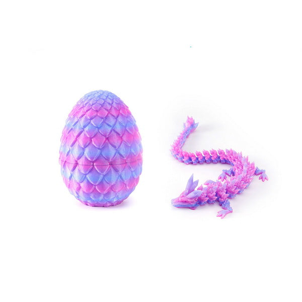 3D Printed Dragon in Egg