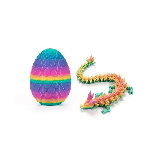 3D Printed Dragon in Egg