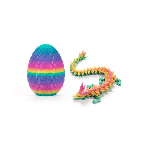 3D Printed Dragon in Egg