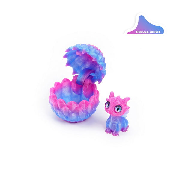 3D Printed Mini Dragon in Egg