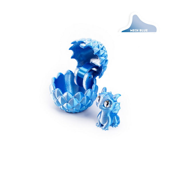 3D Printed Mini Dragon in Egg