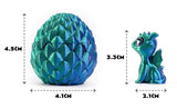 3D Printed Mini Dragon in Egg