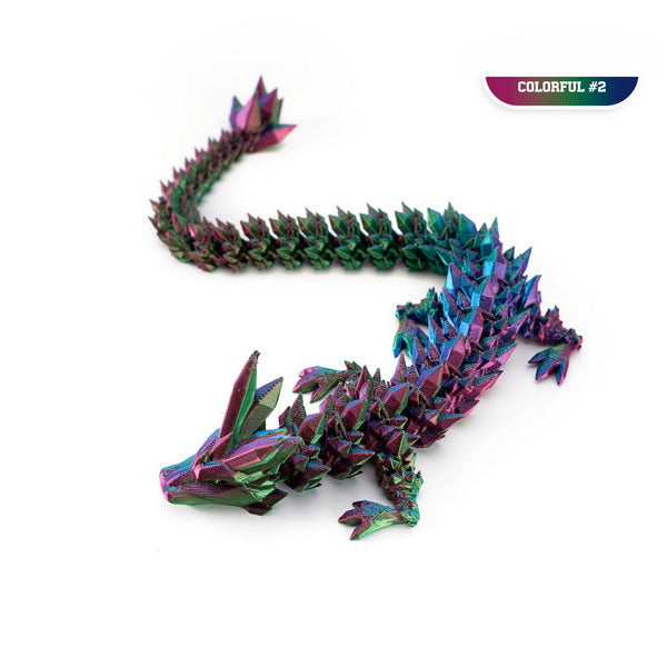3D Printed Dragon Joint Movable