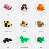 10 x 3D Printed Animals