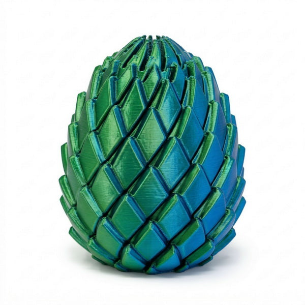 3D Printed Twisty Fidget Dragon Egg