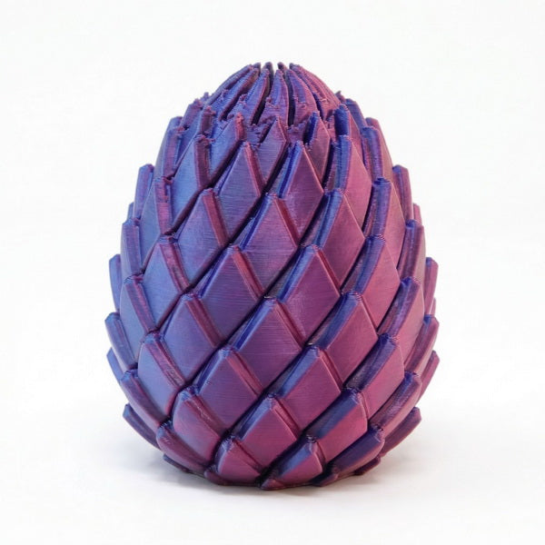 3D Printed Twisty Fidget Dragon Egg