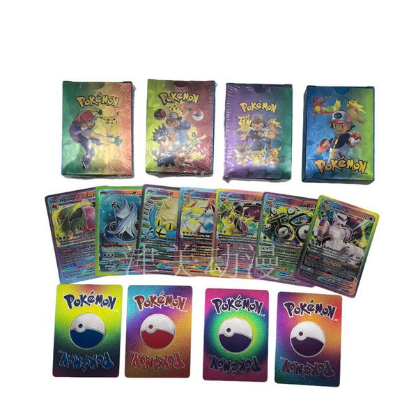 55pc PVC Colorful Cards