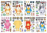 8 Sheet DIY Make a Face Sticker