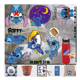 8pc UV Cup Wrap Stickers
