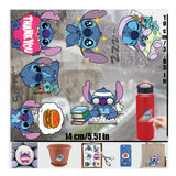 8pc UV Cup Wrap Stickers