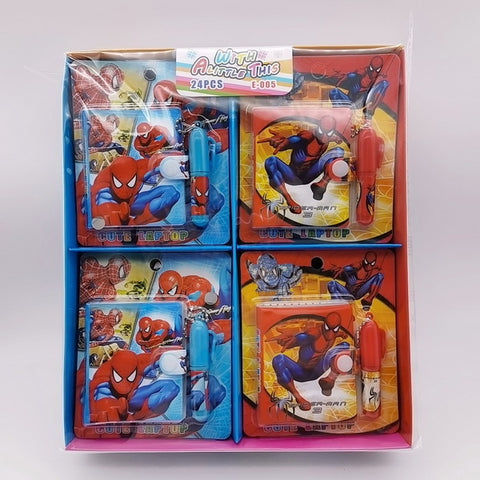 24 x 2pc Mini Notebook & Ballpoint Pen Sets
