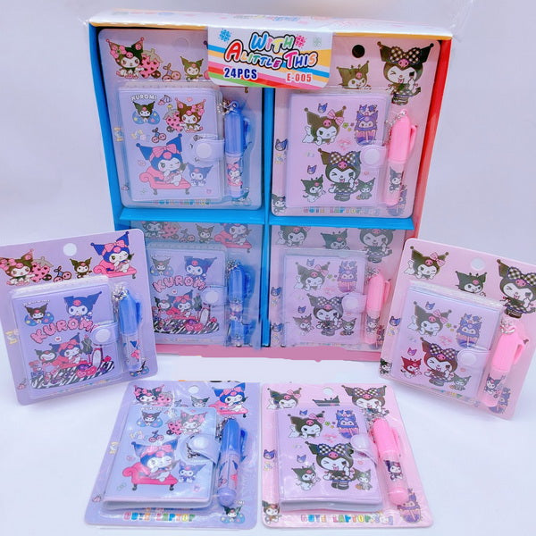 24 x 2pc Mini Notebook & Ballpoint Pen Sets