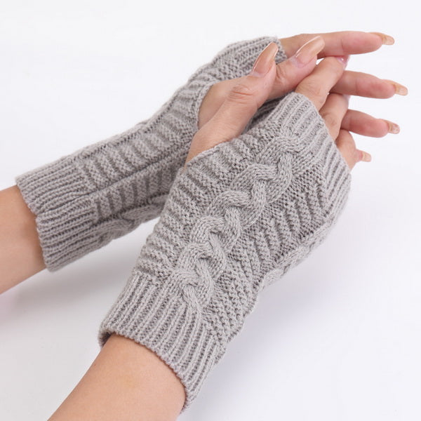 Wholesale Knitted Fingerless Gloves Winter Glove