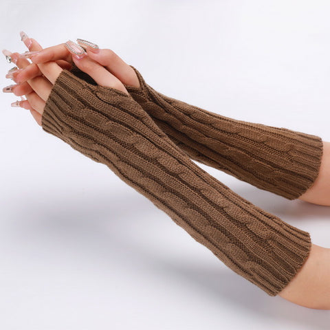 Wholesale Knitted Fingerless Gloves 