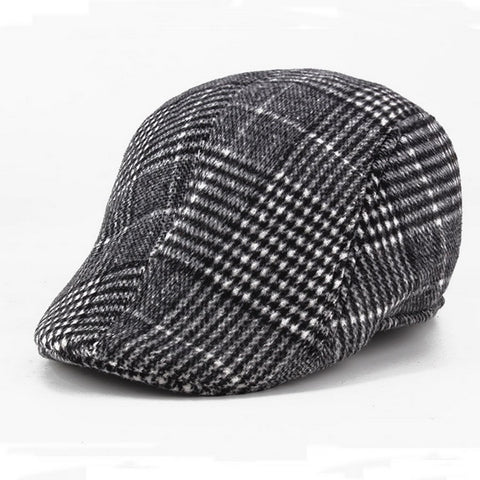 Wholesale Unisex Auturn Winter Retro Beret Newsboy Hat 