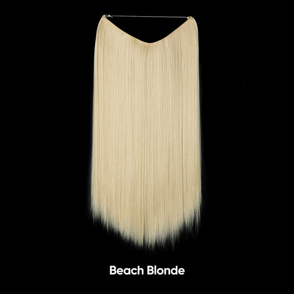 22 Inch Straight Adjustable Invisible Wire Hair Extension
