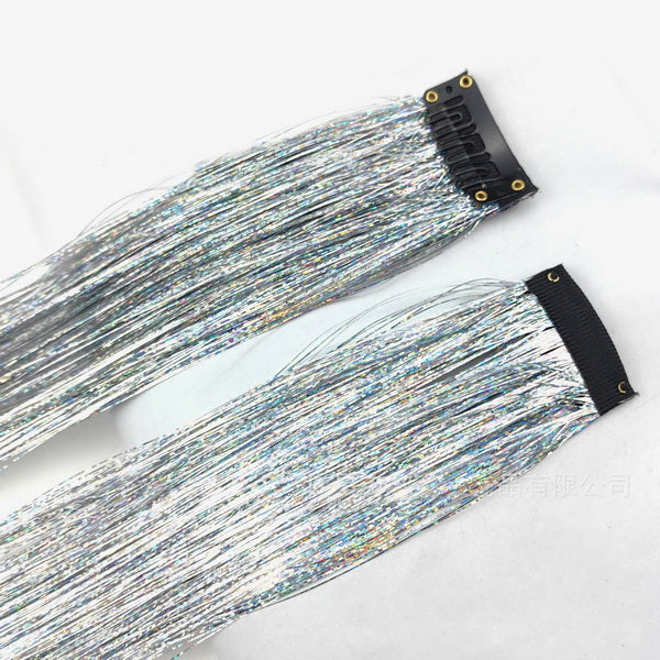 Glitter Hair Extensions Clip