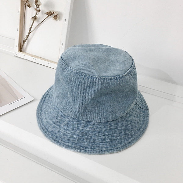 Denim Cotton Bucket Hat