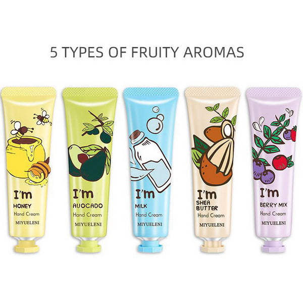 5 x 30g Fruity Handcream