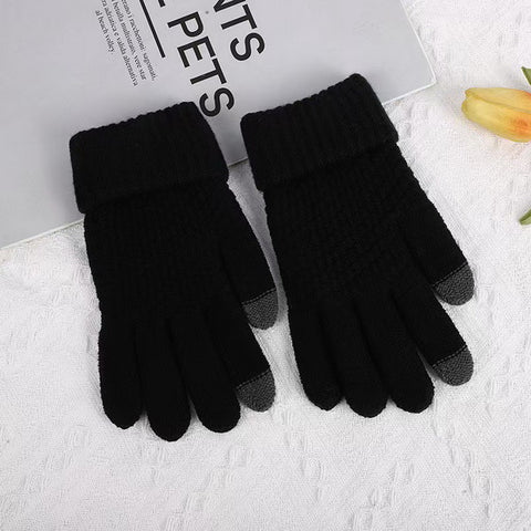 Knitted Gloves Touch Screen