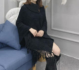 Free Size Turtle Neck Poncho