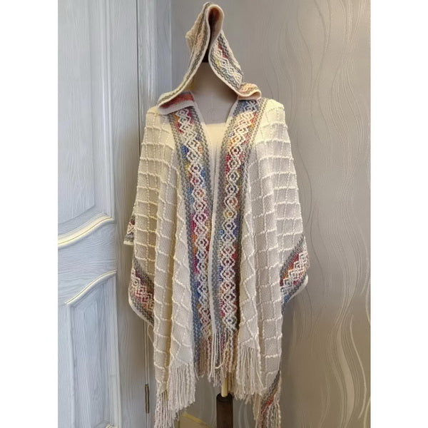 Free Size Hooded Poncho