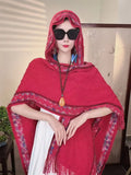 Free Size Hooded Poncho