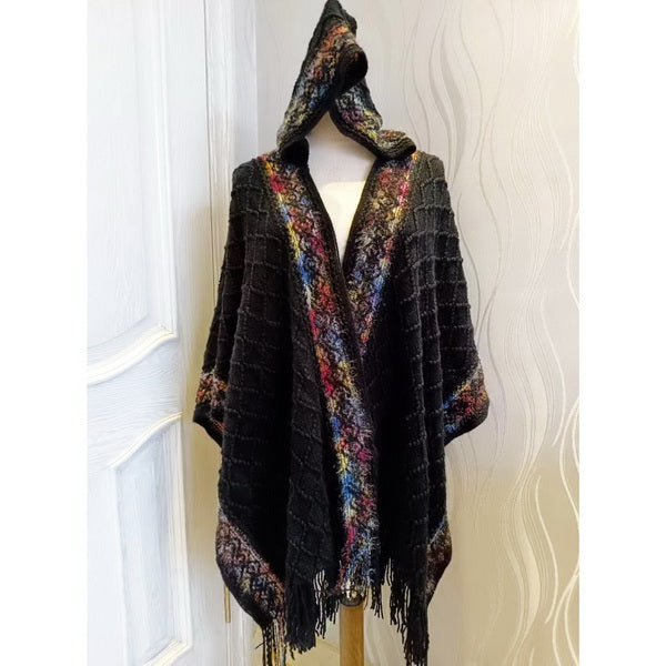 Free Size Hooded Poncho
