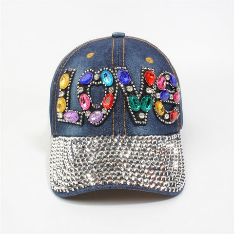 Womens Rhinestone Hat