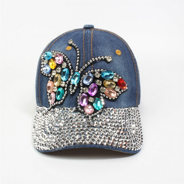 Womens Rhinestone Hat