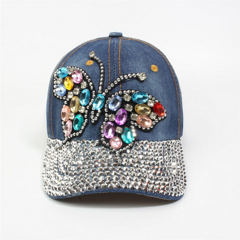 Womens Rhinestone Hat