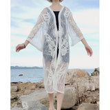 Lace Crochet Large Cardigan