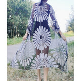 Lace Crochet Large Cardigan