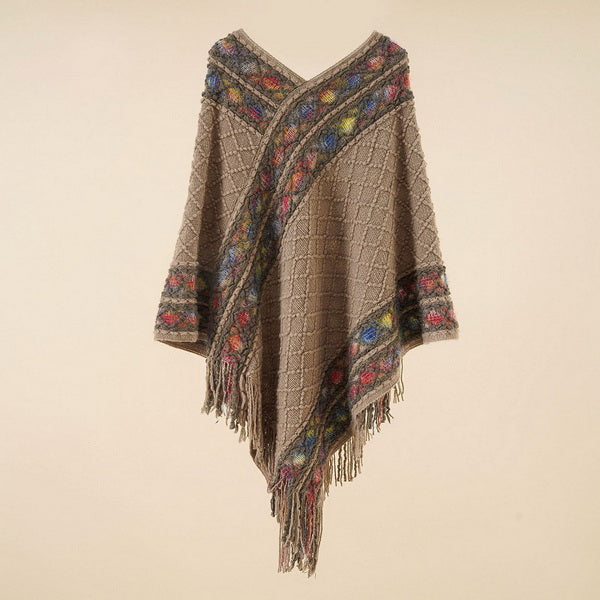 Knitted Poncho