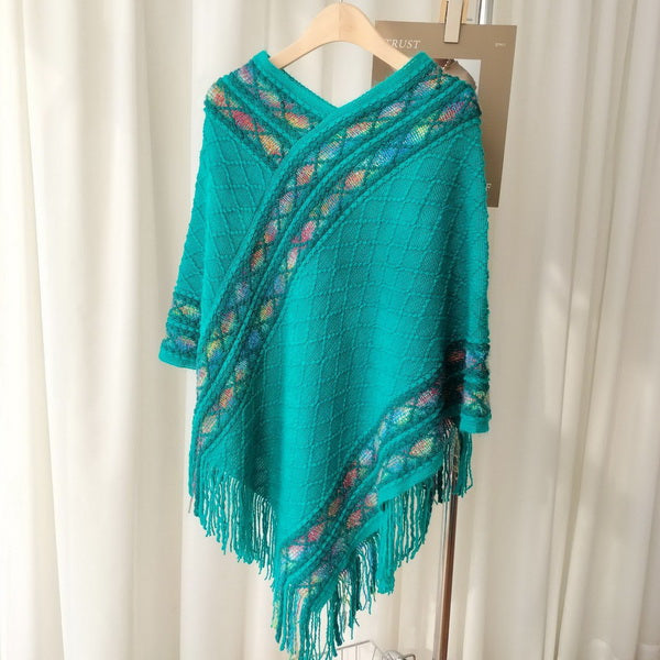 Knitted Poncho