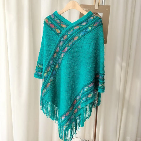 Knitted Poncho