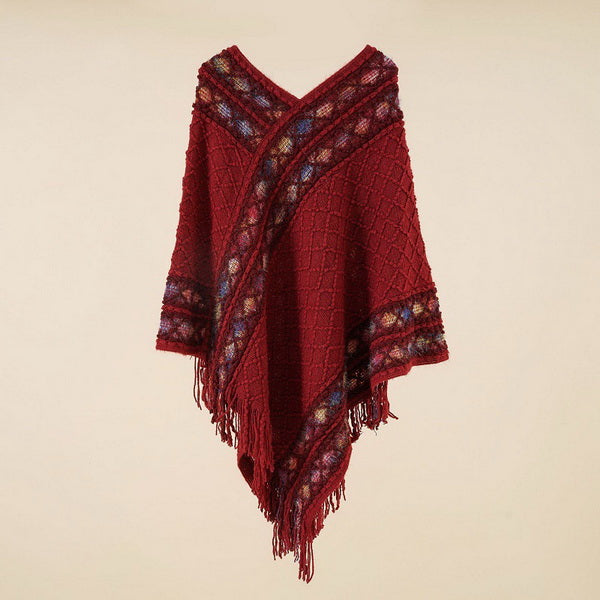 Knitted Poncho