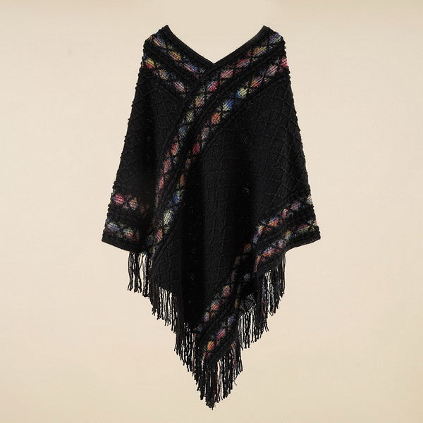 Knitted Poncho