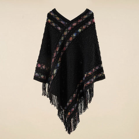 Knitted Poncho