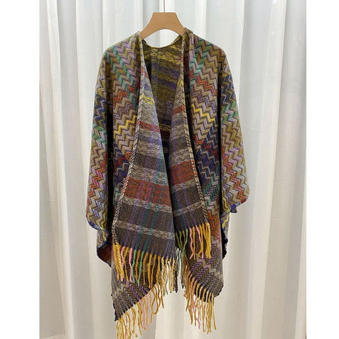 Poncho Open Front