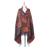 Boho Hooded Poncho
