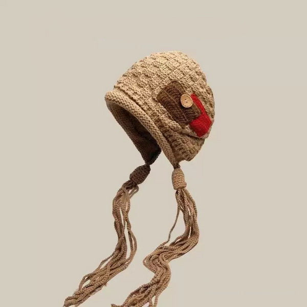 Hand-crochet Knitted Beanies
