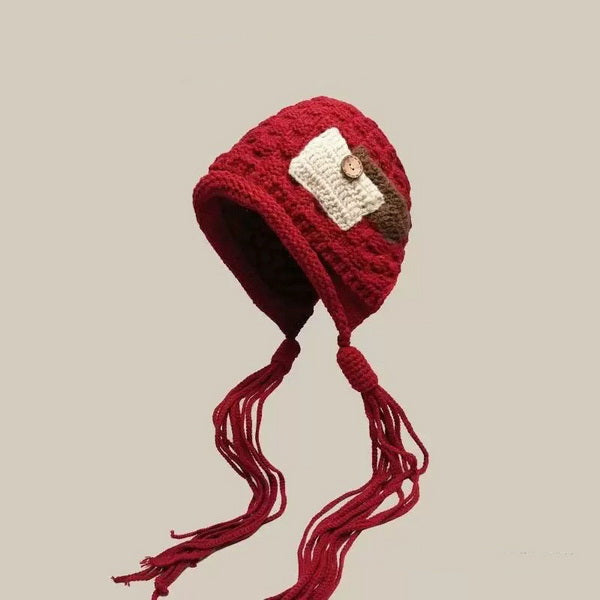 Hand-crochet Knitted Beanies