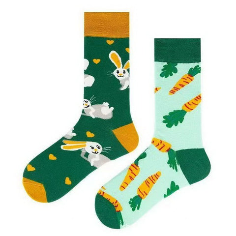 Asymmetrical Novelty Socks